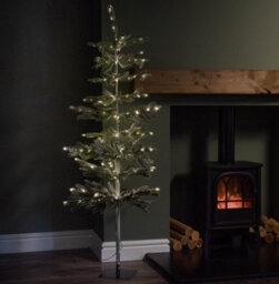 Samuel Alexander 5Ft (1.5M) Light Up Christmas Pine Needle Tree With 220 Warm White Leds And Metal Stand - thumbnail 1