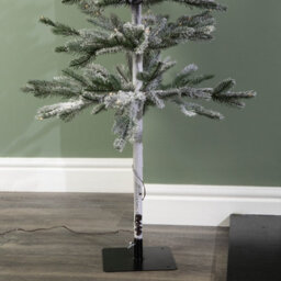 Samuel Alexander 5Ft (1.5M) Light Up Christmas Pine Needle Tree With 220 Warm White Leds And Metal Stand - thumbnail 7