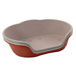 Proplas Multicolour Plastic Dog Bed (W)58Cm (D)32Cm Extra Large - thumbnail 3