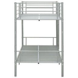 Walplus Bunk Bed Without Mattress Grey Metal 90X200 Cm - thumbnail 4