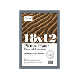 18X12 Grey Picture Frame (45.7 X 30.5Cm) Poster, Photo, Artwork, Gallery Wall Or Print - thumbnail 1