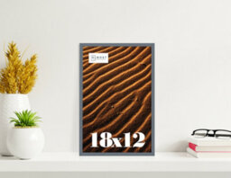 18X12 Grey Picture Frame (45.7 X 30.5Cm) Poster, Photo, Artwork, Gallery Wall Or Print - thumbnail 2
