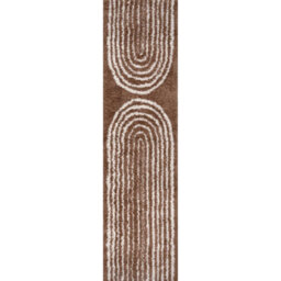The Rugs Moodi Shaggy Terra Tawny Rug Runner Scandinavian Thick High Pile For Living Rooms, Bedrooms, Hallways, Kitchens - thumbnail 9