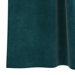 Berkfield Modern Blackout Curtains With Hanging Loops 2 Pcs Dark Green Velvet - thumbnail 7