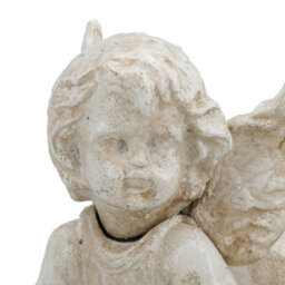 AB Tools Cherub Angel Cast Iron Statue Figure Trophy Ornament Sculpture Desk Shelf - thumbnail 3