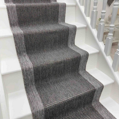 Vichy Stair Runner - Reversible, Durable & Hardwearing Carpet For Stairs & Staircases, Multiple Lengths - image 1