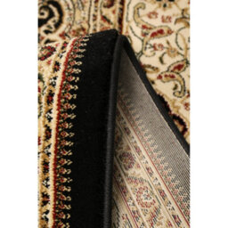 Melrose Classic Traditional Black Vintage Area Rug 160/230Cm - thumbnail 3