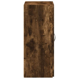 Berkfield File Cabinet Smoked Oak 60X32X77.5 Cm Engineered Wood - thumbnail 5
