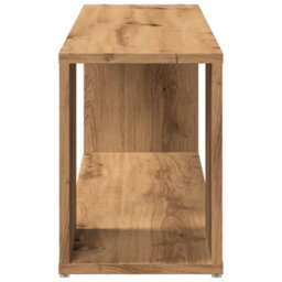 Berkfield Tv Cabinet Artisan Oak 100X24X32 Cm Engineered Wood - thumbnail 5