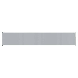 Walplus Patio Retractable Side Awning Garden Sun Shade Canopy Gazebo For Back Door, Porch, Patio 117X600 Cm Grey - thumbnail 2