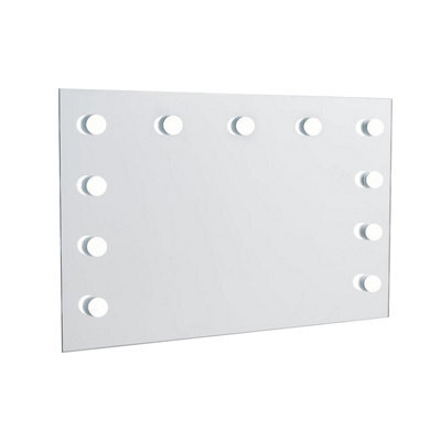 Plum&clay Surge Hollywood Led Vanity Dressing Table Mirror Mirror (W)80Cm (H)65Cm - image 1