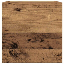 Berkfield 8 Piece Tv Cabinet Set Wall-Mounted Old Wood Engineered Wood - thumbnail 9