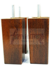 L&F 4X Replacement Furniture Legs Solid Wood 110mm High Sofas Chairs Settee Cabinets Legs M8 Tsp2055 - thumbnail 6