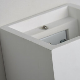 First Choice Lighting Set Of 2 Minori - White G9 Plaster Wall Lights - thumbnail 7