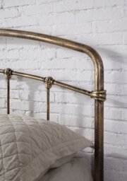 Save On Goods UK 5Ft King Size Retro Bed Frame,antique Bronze,metal,tube Style.rustic,traditional Industrial - thumbnail 5