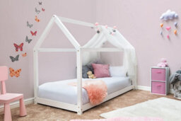 Kosy Koala House Bed Kids White 3Ft Single Wooden Durable Pine Children Bedroom - thumbnail 9