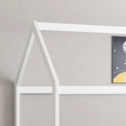 Kosy Koala House Bed Kids White 3Ft Single Wooden Durable Pine Children Bedroom - thumbnail 4