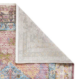 Multi Traditional Geometric Easy To Clean Rug For Dining Room-120Cm X 170Cm - thumbnail 7