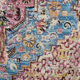 Multi Traditional Geometric Easy To Clean Rug For Dining Room-120Cm X 170Cm - thumbnail 2