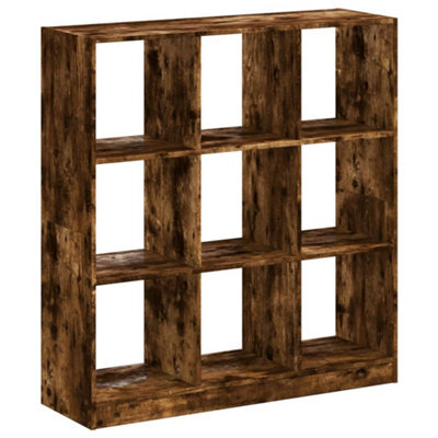 Berkfield Elegant Bookcase Smoked Oak 102X32X108 Cm Engineered Wood - image 1
