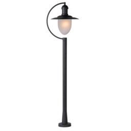 Lucide Aruba Cottage Bollard Lamp Post Outdoor - 1Xe27 - Ip44 - Black - thumbnail 1