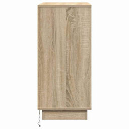 Berkfield Bedside Cabinet With Led Sonoma Oak 71X34,5X75 Cm Engineered Wood - thumbnail 7