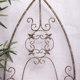 Annibells Large Antique Metal Ornate Vintage Wall Baskets (17028) - Large - thumbnail 2