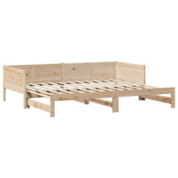 Berkfield Daybed With Trundle And Drawers Without Mattress 90X190 Cm Single - thumbnail 5