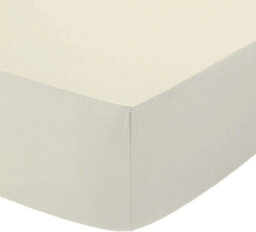 Homes & Linen Fitted Sheet 400 Thread Count 100% Egyptian Cotton Extra Deep 40Cm Sateen Hotel Quality Bedding Bed Sheets