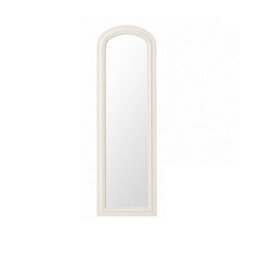 Melody Maison Full Length Distressed White Leaner & Wall Mirror - 47Cm X 142Cm - thumbnail 8