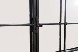 Aspect Furniture Arched Window Wall Mirror,metal Window Pane Mirror,black,70X3X115Cm - thumbnail 5