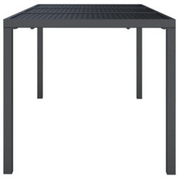Berkfield Garden Table Anthracite 165X80X72 Cm Steel - thumbnail 4