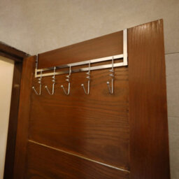 Buckingham Wall-Mounted Coat Hook 10 Hook Coat Hanger Chrome Premium Quality - thumbnail 2