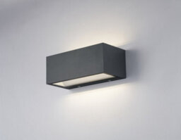 Luminosa Lighting Luminosa Twin Outdoor Led 2 Light Up Down Light Anthracite, Ip54 1250Lm 4000K 22X10.3X8.5Cm - thumbnail 2