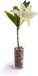 5 Best Artificial 35Cm Ivory Tiger Lillies - thumbnail 3