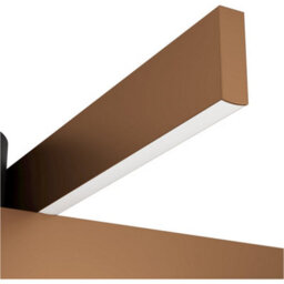 Loops Stylish Modern Bronze And Black Semi-Flush Ceiling Light For Indoor Spaces - thumbnail 5