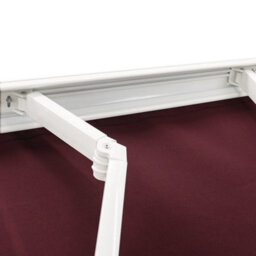 Sundaze Full Cassette Electric Remote Controlled Retractable Awning Garden Patio Canopy Shade Sail 3.5X2.5M Wine Red - thumbnail 4