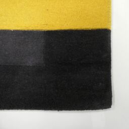 Lexus Grey & Yellow Block Small Rug, (L)150Cm X (W)90Cm - thumbnail 4