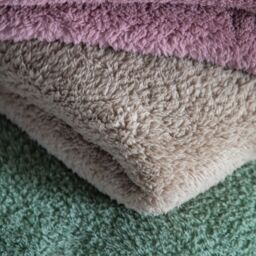Gallery™ Taupe Teddy Fleece Plain Throw (L) 180Cm X (W) 130Cm - thumbnail 2