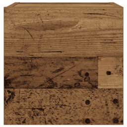 Berkfield Classic Wall Mounted Tv Cabinet Old Wood 30.5X30X30 Cm - thumbnail 4