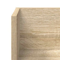 Berkfield Wall Shelves 2 Pcs Sonoma Oak 75X16.5X16.5 Cm Engineered Wood - thumbnail 9