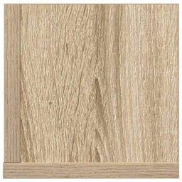 Berkfield Wall Shelves 2 Pcs Sonoma Oak 75X16.5X16.5 Cm Engineered Wood - thumbnail 6