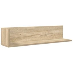 Berkfield Wall Shelves 2 Pcs Sonoma Oak 75X16.5X16.5 Cm Engineered Wood - thumbnail 5