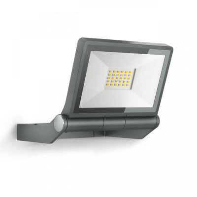Steinel Xled One Anthracite Led Floodlight Swiveling Wall Spotlight Ceiling Security Light - image 1