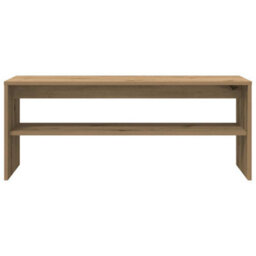 Berkfield Durable Tv Cabinet Artisan Oak 100X40X40 Cm Engineered Wood - thumbnail 5
