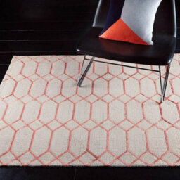 Koko Coral Geometric Modern Rug By Asiatic-160Cm X 230Cm - thumbnail 1