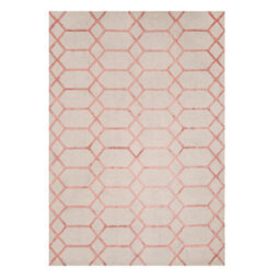 Koko Coral Geometric Modern Rug By Asiatic-160Cm X 230Cm - thumbnail 2