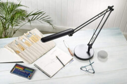 Unilite Unilux Mamboled Led Home Office Desk Lamp, Base + Clamp, Acrylonitrile Butadiene Styrene, 5.6 W, Black - thumbnail 6