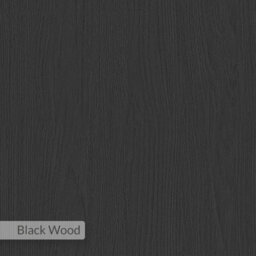 Decortie Modern Lenora Dining Table 140X80Cm, 6 Seater Kitchen Table For Room, Particleboard With Metal Legs, Black Wood, Plywood - thumbnail 6