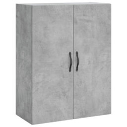 Berkfield Highboard Concrete Grey 69.5X34X180 Cm Engineered Wood - thumbnail 5